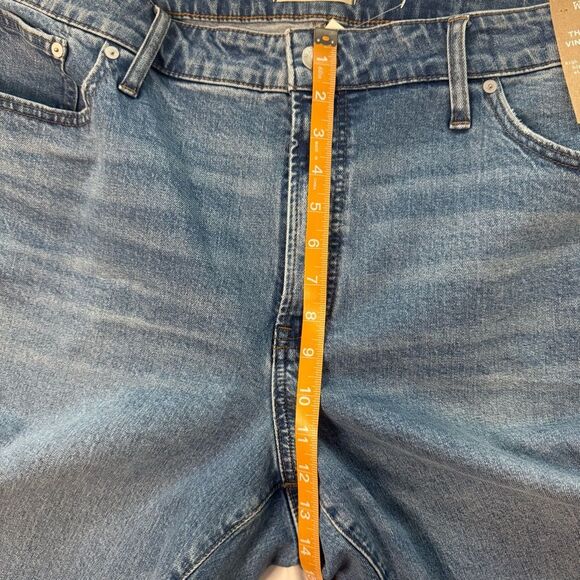 NWT Madewell Perfect Vintage Flare Jean Size 22W Medium Wash Stretch High Rise - Picture 9 of 12